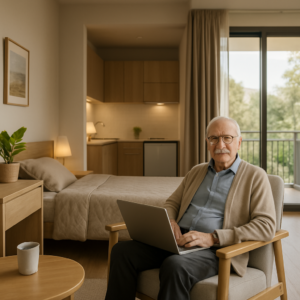 Antalya huzurevi - 55+ yaşamda huzurevi yerine 1+0 bağımsız yaşam