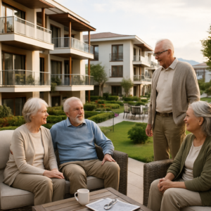 Antalya huzurevi - Antalya'da komşuluk odaklı yaşam: ev konforunda 55+ yaşam